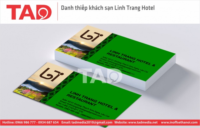 In danh thiếp - In TAD - Công Ty TNHH Tư Vấn Thiết Kế Và Quảng Cáo Truyền Thông TAD Việt Nam